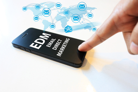 email direct marketing conceptの写真素材