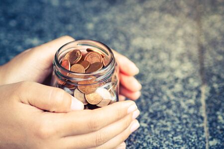Saving Money concept