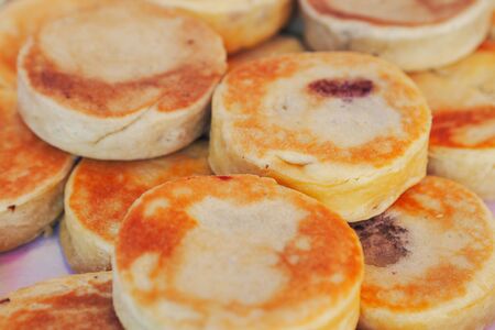 Traditional Chinese Pancake or Sao ping