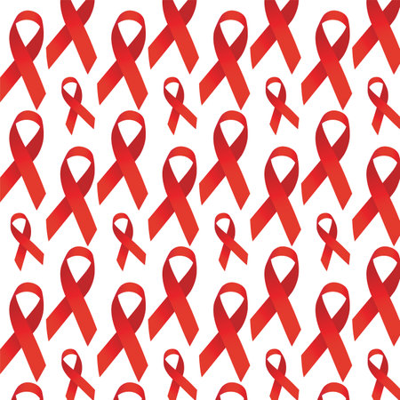 Aids Awareness. World Aids Day concept. Vector illustration.のイラスト素材