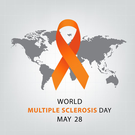 Multiple Sclerosis Day. Healthcare and medicine concept. Vector illustration.のイラスト素材