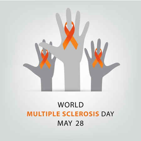 Multiple Sclerosis Day. Healthcare and medicine concept. Vector illustration.のイラスト素材