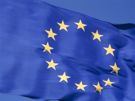 European flagの写真素材