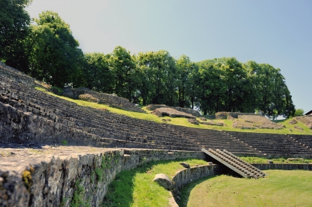 Roman Amphitheatre の写真素材