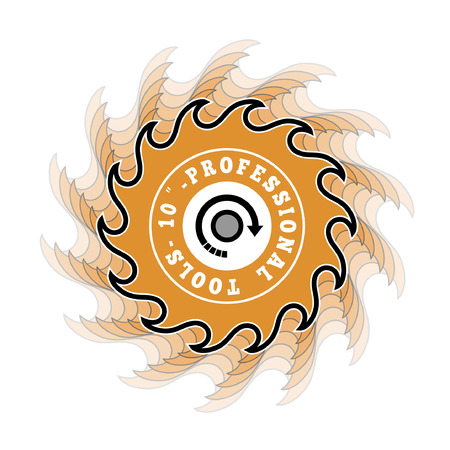 Circular Saw Symbolのイラスト素材