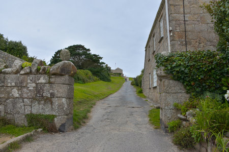 the picturesque village in
The isles of Scilly United Kindomの写真素材