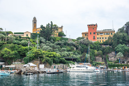 Portofino, Genoa, Liguria, Italy.の写真素材