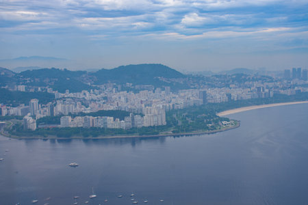 View of Rio de Janeiro from Sugarloaf Mountain.の写真素材