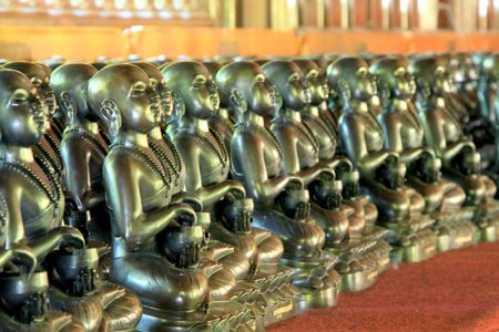 Wat Pha Darabhirom, Mea Rim, Chiang Mai Province, Thailandの写真素材