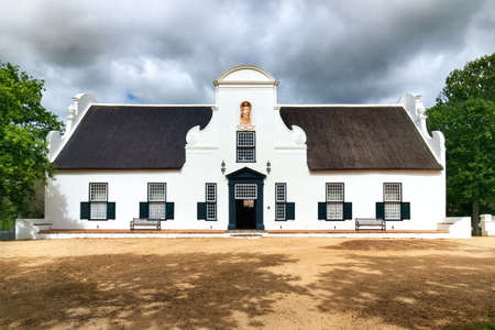 Groot Constantia Cape Dutch-style manor house in Constantia, Cape Town, South Africa. 7 October 2020.のeditorial素材
