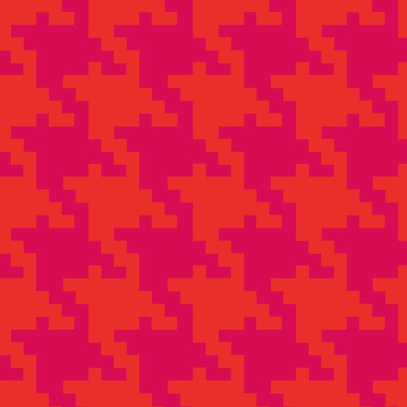 Seamless pied de poule squares background pattern