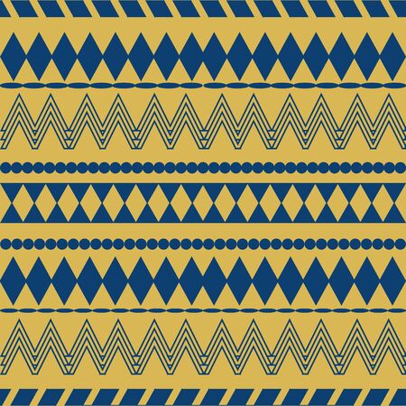 Mexican seamless pattern print background designのイラスト素材