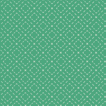 Retro green squares seamless pattern print background design. perfect for retro design interiors. Surface pattern designのイラスト素材