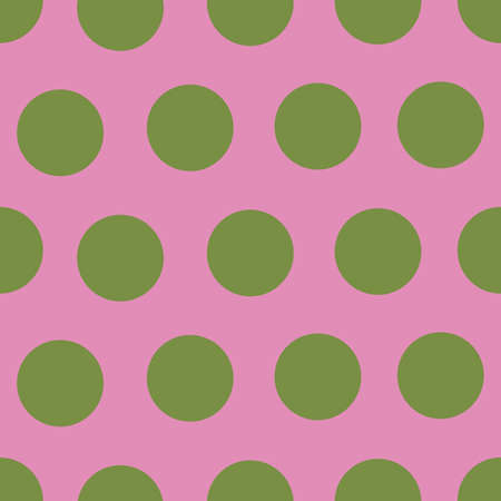 Vector green dots repeat pattern print backgroundのイラスト素材