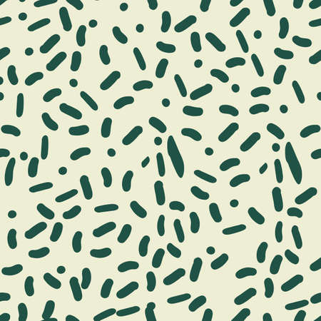 Green fantasy stripes on off white backgroundのイラスト素材