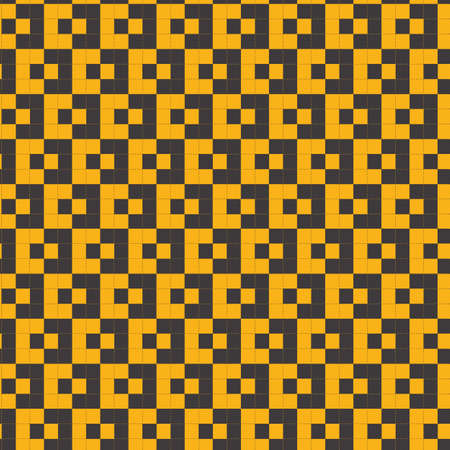 Honey an dark grey repeat pattern print background