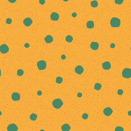Crunchy dots vector seamless repeat pattern printのイラスト素材