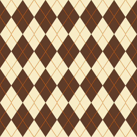Retro colored wieber shape repeat pattern print