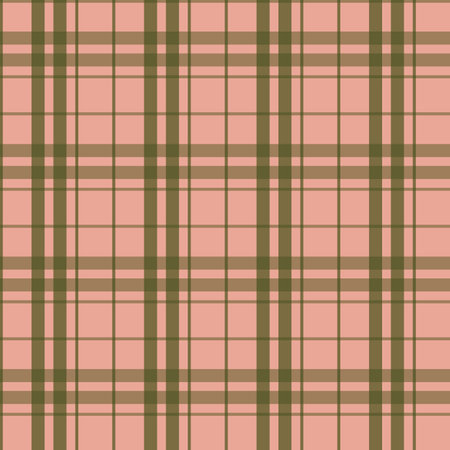 Classic retro colored tartan seamless repeatのイラスト素材