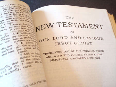 Bible The New Testament                                の写真素材