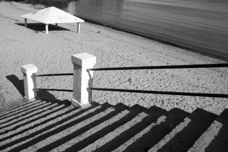 Uruguayan beachの写真素材