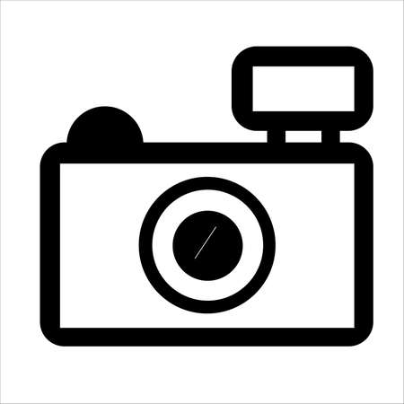 Camera line icon.Vector illustration.のイラスト素材