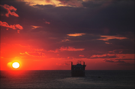 passenger ferryの写真素材