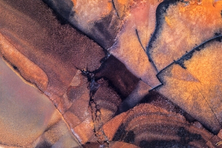 Decorative stone  macro. Raw rough plate. の写真素材