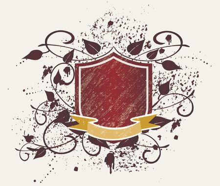 Grunge  Armory vintage- vectorのイラスト素材