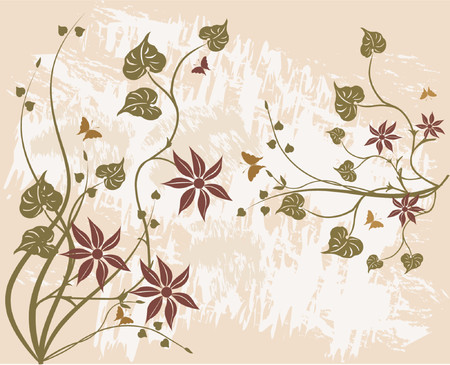 Floral Background - vectorのイラスト素材