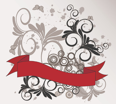 Floral backgrownd - vector illustrationのイラスト素材