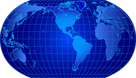 World map vectorのイラスト素材