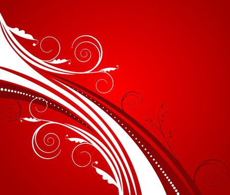 Floral  background - vectorのイラスト素材