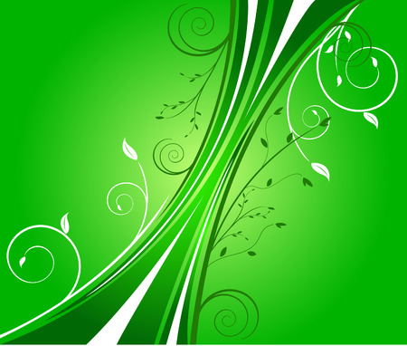 Floral  artistic vector designのイラスト素材