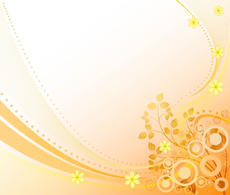 Floral background - vectorのイラスト素材