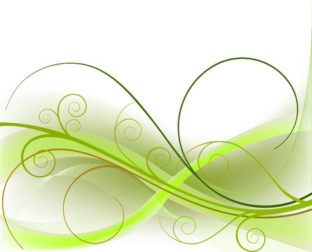 Floral Background - vector illustrationのイラスト素材