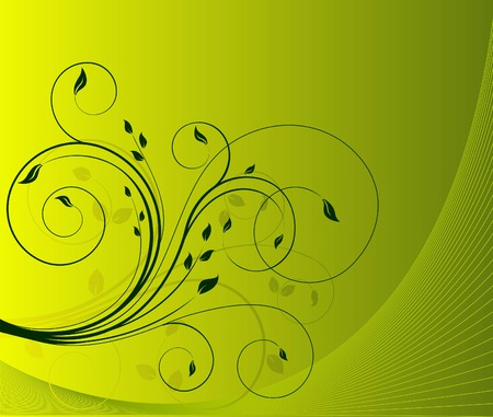 Floral ecology background vector illustrationのイラスト素材