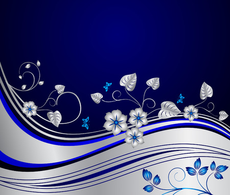 Floral vector designのイラスト素材