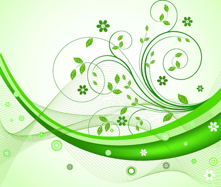 Floral   vector design のイラスト素材