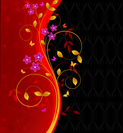 Floral   design のイラスト素材