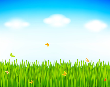 	Spring vector backgroundのイラスト素材