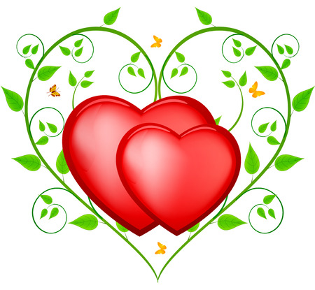 Valentine backgroundのイラスト素材