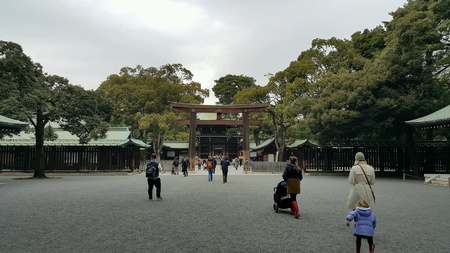 Meiji Shrine Entranceの素材