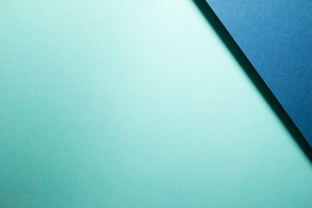 Two tone of blue paper background.の写真素材