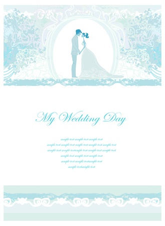 elegant wedding invitationのイラスト素材