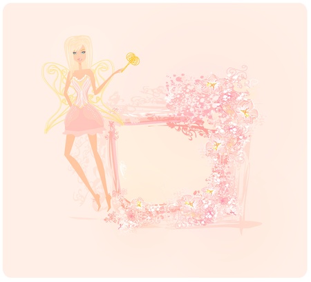 beautiful fairy graphic のイラスト素材