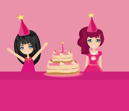 Vector birthday party のイラスト素材