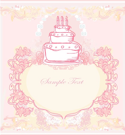 Happy Birthday Card のイラスト素材