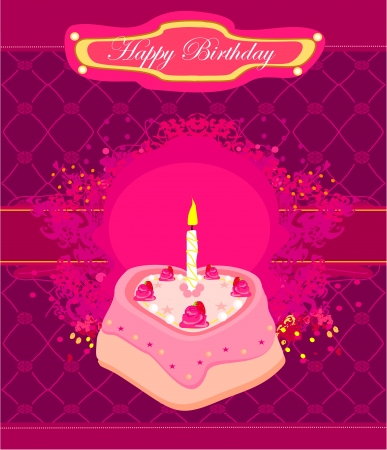Happy Birthday Card のイラスト素材