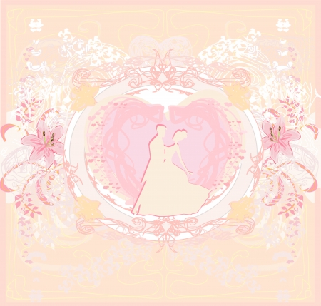 elegant wedding invitation のイラスト素材